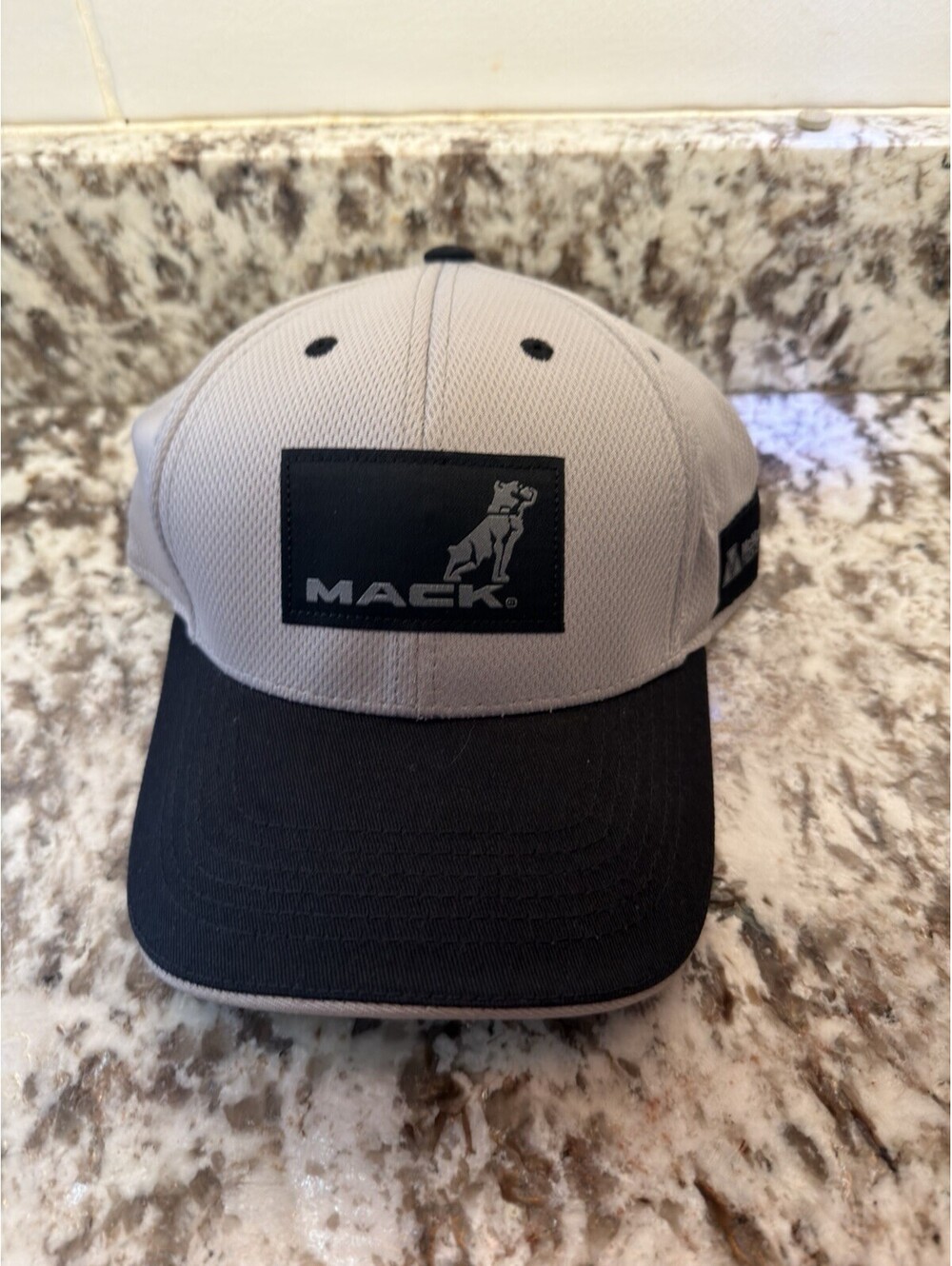 Mack Truck Outdoor Trucker Cap Hat One Size Beige Tan Adult  New
